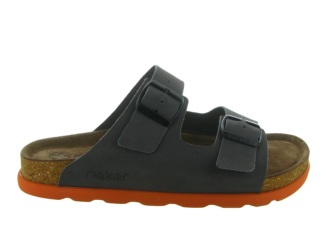 nu pieds - Sandales - homme - Cuir - Marron - Rieker6786101_2