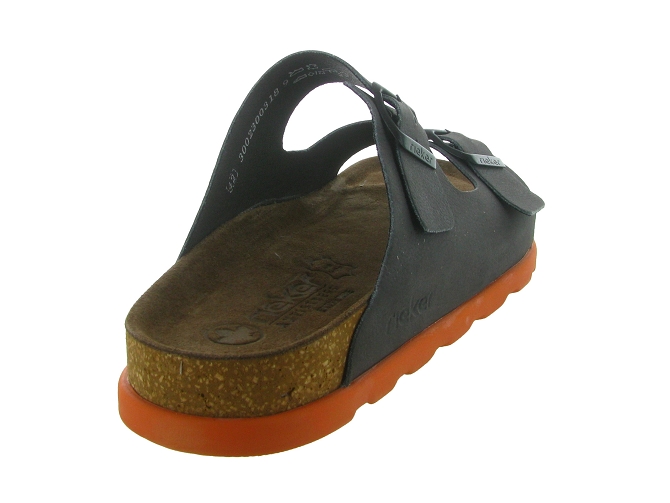 nu pieds - Sandales - homme - Cuir - Marron - Rieker6786101_5