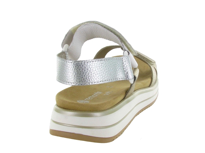 sandales et nu pieds - Confort - femme - Cuir - Or - Remonte6786201_5