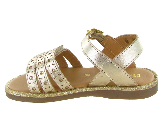 sandales et nu pieds -  - junior fille - Cuir - Or - Les tropeziennes6787202_4