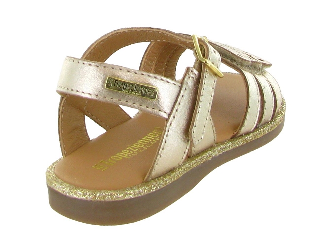 sandales et nu pieds -  - junior fille - Cuir - Or - Les tropeziennes6787202_5