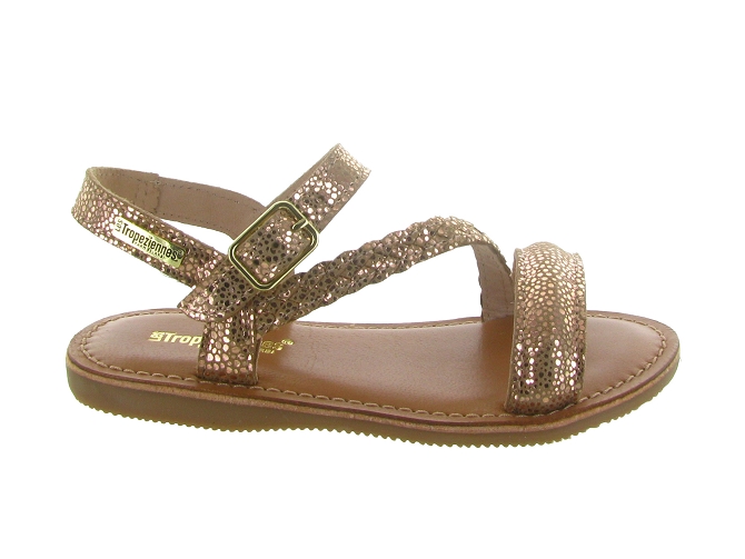 sandales et nu pieds -  - junior fille - Cuir - Or - Les tropeziennes6787301_2