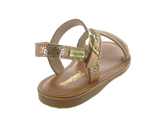 sandales et nu pieds -  - junior fille - Cuir - Or - Les tropeziennes6787301_5