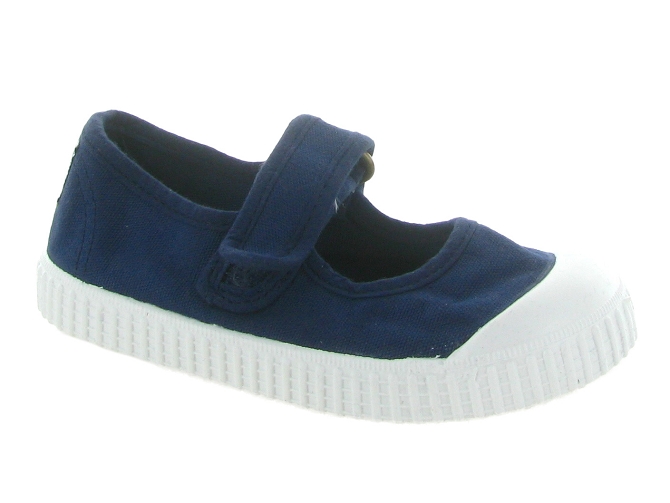 baskets et sneakers -  - mixte fille garcon - Toile  - Bleu Marine - Victoria