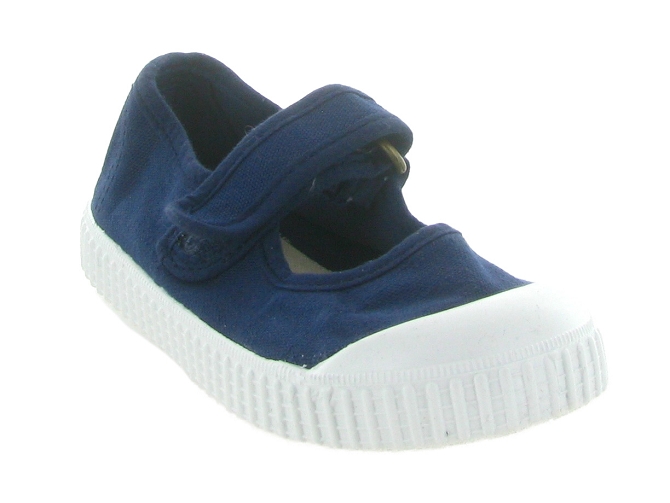baskets et sneakers -  - mixte fille garcon - Toile  - Bleu Marine - Victoria6788702_3
