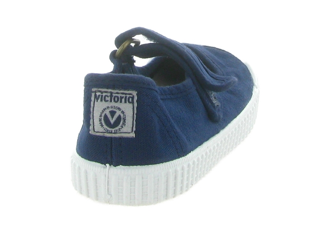 baskets et sneakers -  - mixte fille garcon - Toile  - Bleu Marine - Victoria6788702_5