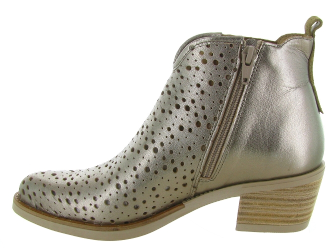 bottines et boots - Santiag - femme - Cuir - Bronze - Minka design6789701_4