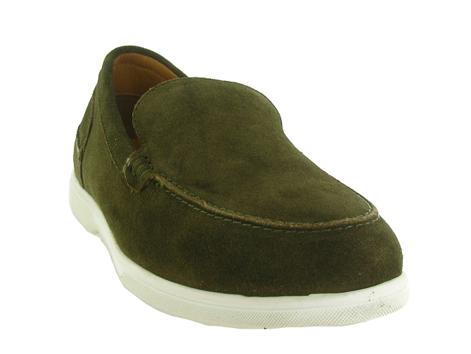 mocassins - Elégant - homme - Nubuck - Kaki - Atelier tropezien6791401_3