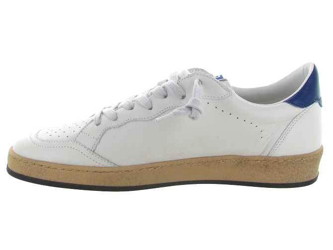 baskets et sneakers - Tendance - homme - Cuir - Blanc - 4b126791603_4