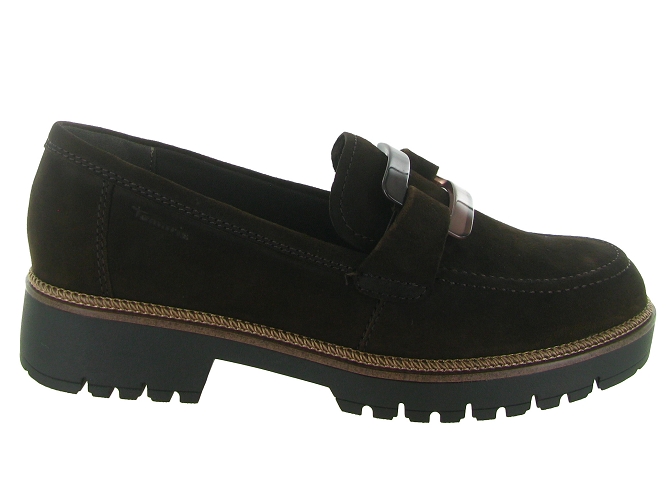 mocassins - Elégant - femme - Cuir - Marron - Tamaris6795502_2