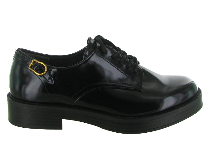 chaussures a lacets - Derby chic - femme - Synthétique - Noir - Tamaris6796001_2