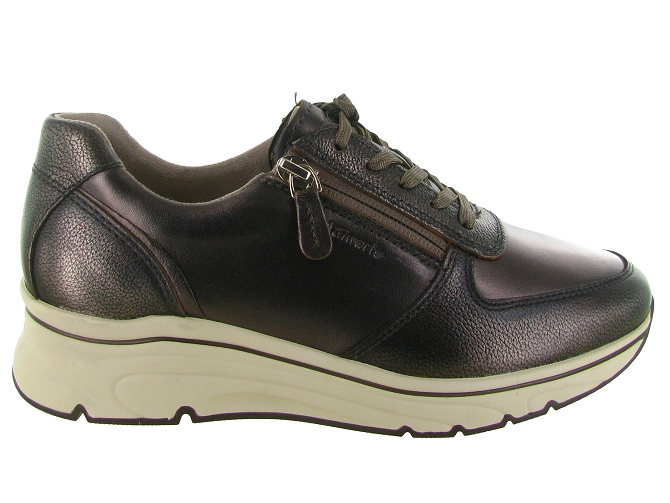 baskets et sneakers - Confort - femme - Cuir - Bronze - Tamaris6796201_2