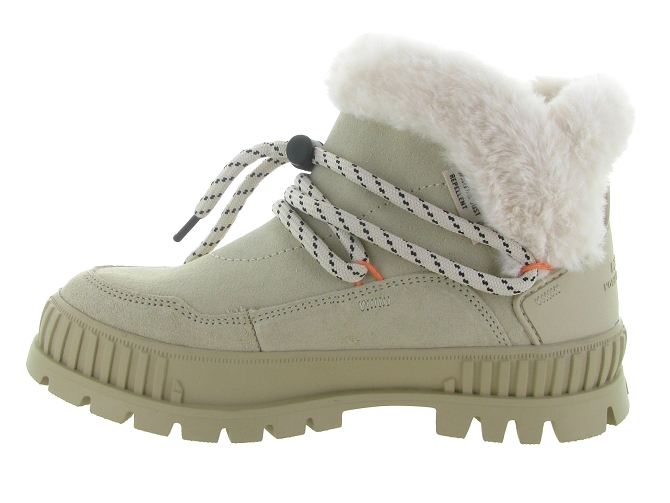 bottines et boots - Casual - femme - Nubuck - Beige - Palladium6797502_4