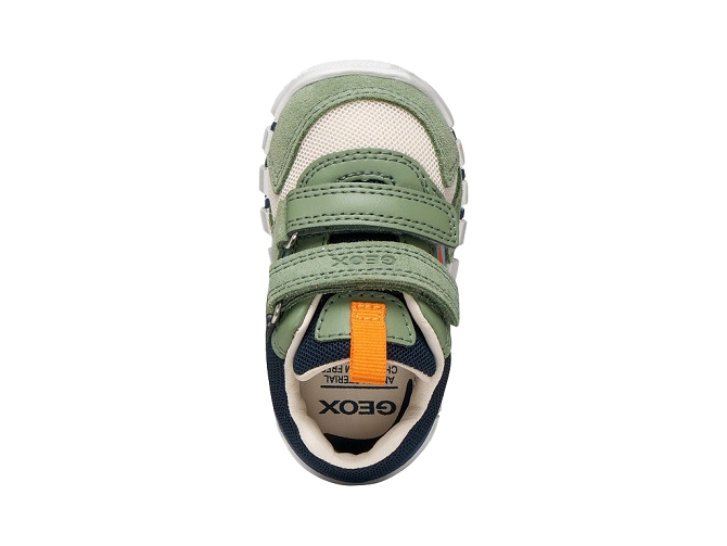 baskets et sneakers - Semelle souple - bebe garcon - Cuir - Vert - Geox6797902_5