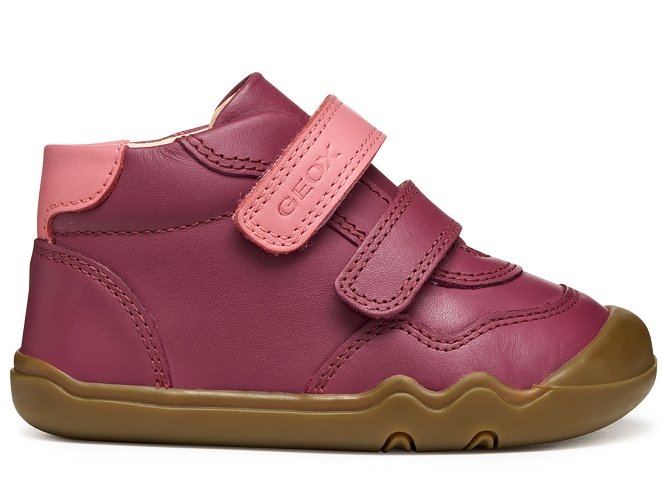 baskets et sneakers - BAREFOOT - bebe fille - Cuir - Rose - Geox6798301_2
