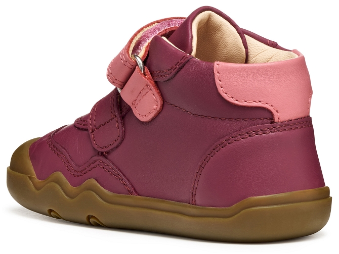 baskets et sneakers - BAREFOOT - bebe fille - Cuir - Rose - Geox6798301_3