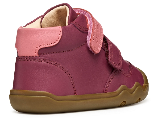 baskets et sneakers - BAREFOOT - bebe fille - Cuir - Rose - Geox6798301_4