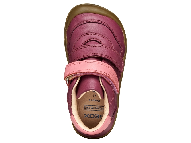 baskets et sneakers - BAREFOOT - bebe fille - Cuir - Rose - Geox6798301_5