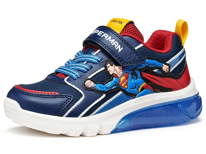 baskets et sneakers -  - junior garcon - Synthétique - Bleu - Geox6798601_3