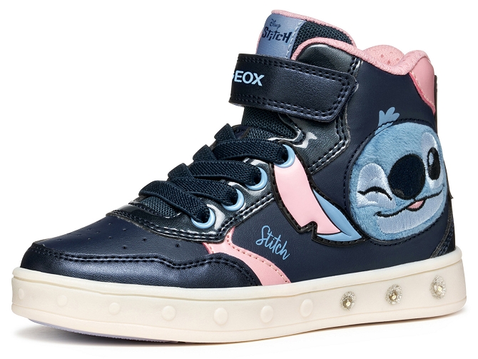 baskets et sneakers -  - junior fille - Synthétique - Bleu - Geox6799301_3