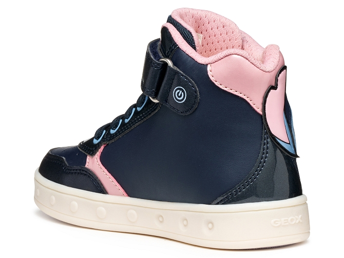 baskets et sneakers -  - junior fille - Synthétique - Bleu - Geox6799301_4