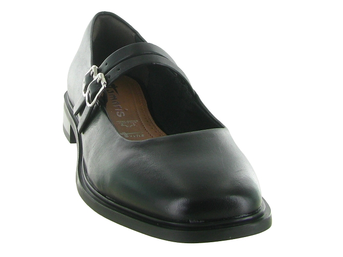 ballerines - Ballerine plate - femme - Cuir - Noir - Tamaris6800201_3