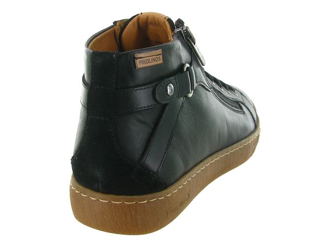 baskets et sneakers - Montante - femme - Cuir - Noir - Pikolinos6800702_5