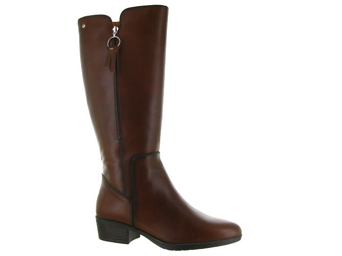 bottes - Casual - femme - Cuir - Marron - Pikolinos