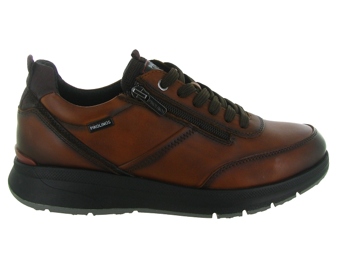 chaussures a lacets - Confort et décontracté - homme - Cuir - Marron - Pikolinos6801401_2