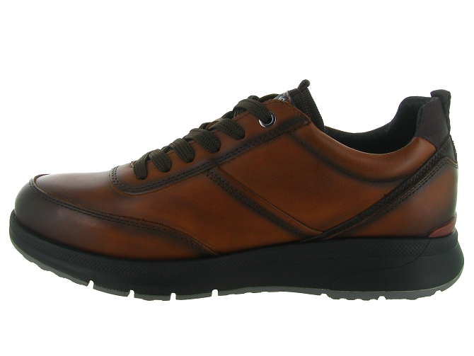 chaussures a lacets - Confort et décontracté - homme - Cuir - Marron - Pikolinos6801401_4
