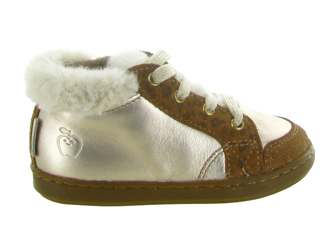 chaussures bebe du 18 au 27 -  - bebe fille - Cuir - Bronze - Shoo pom6803001_2