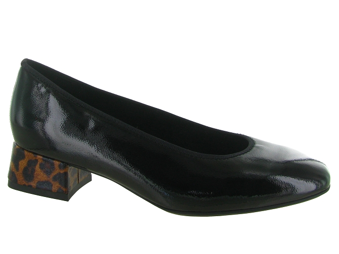 escarpins et trotteurs - Fermé - femme - Cuir - Noir - Ara