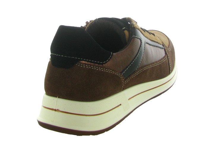 baskets et sneakers - Confort - femme - Cuir - Marron - Ara6803801_5