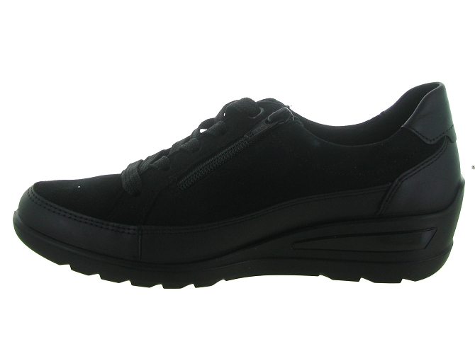 baskets et sneakers - Confort - femme - Cuir - Noir - Ara6803901_4