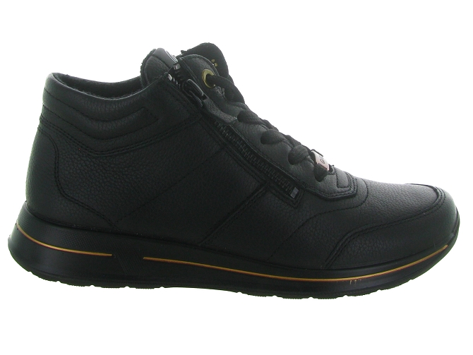 baskets et sneakers - Montante - femme - Cuir - Noir - Ara6804101_2