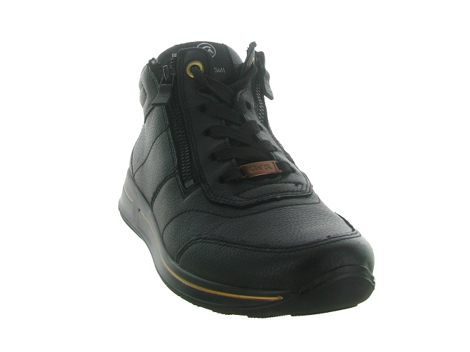 baskets et sneakers - Montante - femme - Cuir - Noir - Ara6804101_3