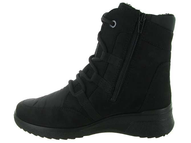 apres ski bottes fourrees - Botte de neige - femme - Cuir - Noir - Ara6804501_4