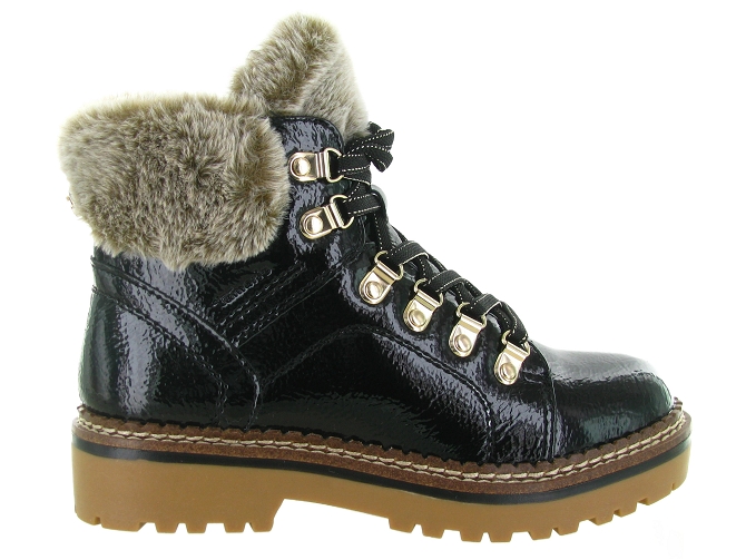 apres ski bottes fourrees - Bottine chaude - femme - Synthétique - Noir - Tamaris6804801_5