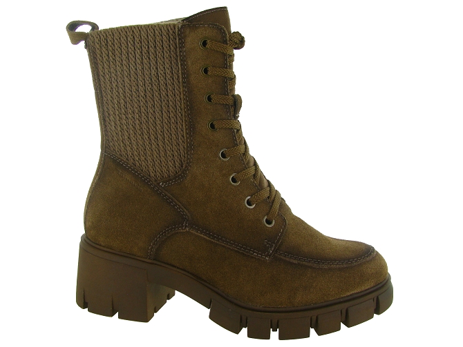 bottines et boots - Classique & Chic - femme - Nubuck - Camel - Tamaris