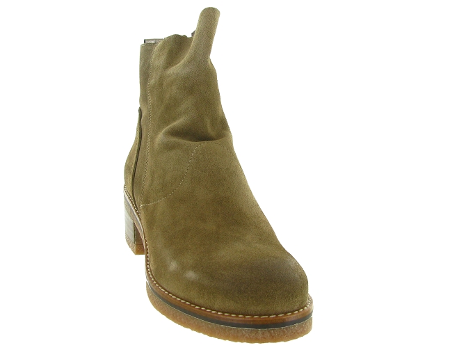 bottines et boots - Casual - femme - Nubuck - Taupe - Minka design6806101_3