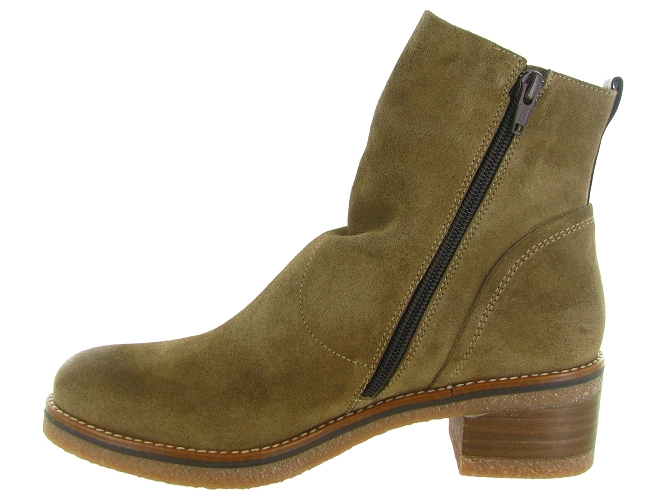 bottines et boots - Casual - femme - Nubuck - Taupe - Minka design6806101_4