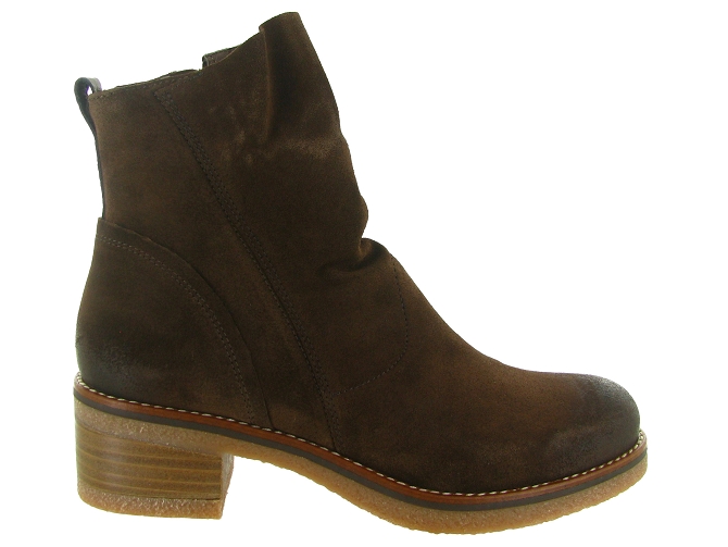 bottines et boots - Casual - femme - Nubuck - Marron - Minka design6806102_2