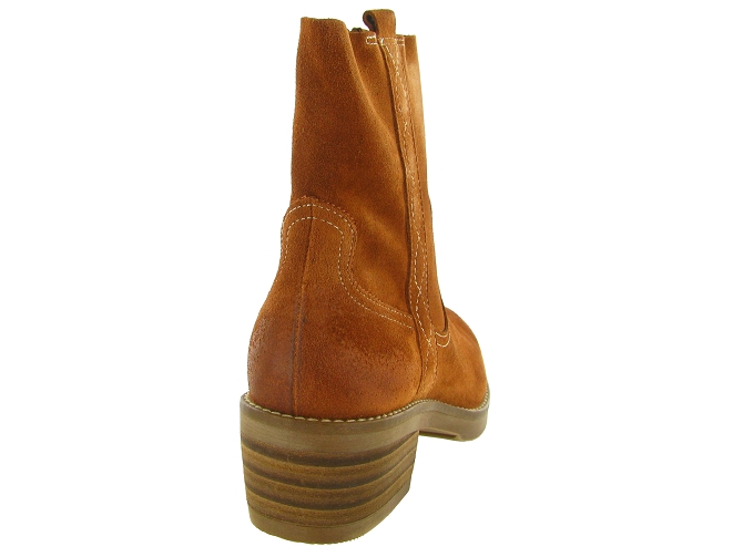 bottines et boots - Casual - femme - Nubuck - Orange - Minka design6806202_5