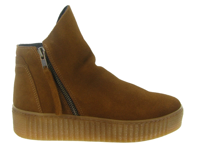 bottines et boots - Casual - femme - Nubuck - Camel - Armando6806401_2