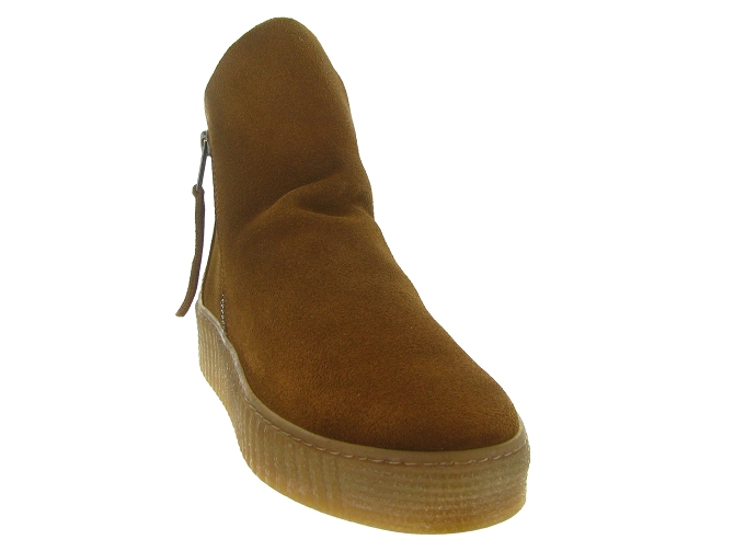bottines et boots - Casual - femme - Nubuck - Camel - Armando6806401_3