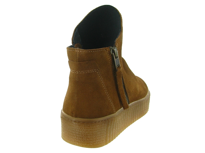 bottines et boots - Casual - femme - Nubuck - Camel - Armando6806401_5