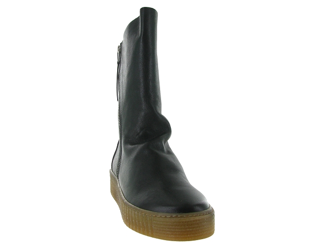 bottes - Casual - femme - Cuir - Noir - Armando6806601_3