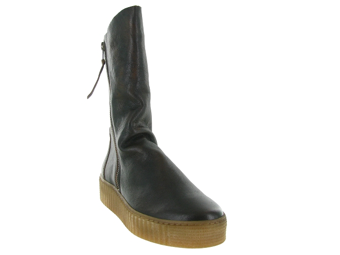 bottes - Casual - femme - Cuir - Marron - Armando6806602_3