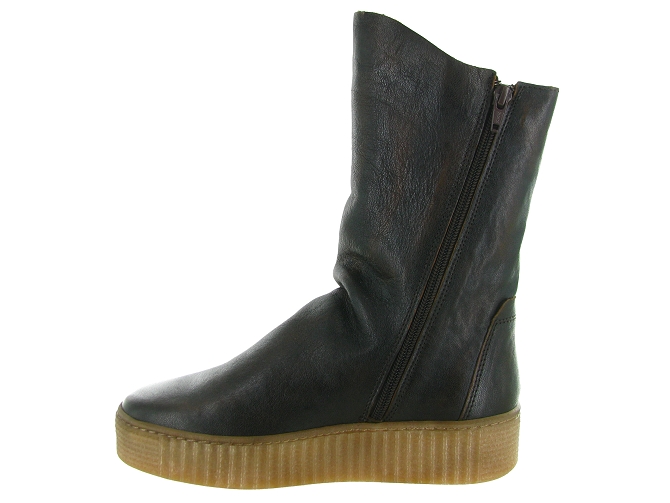 bottes - Casual - femme - Cuir - Marron - Armando6806602_4