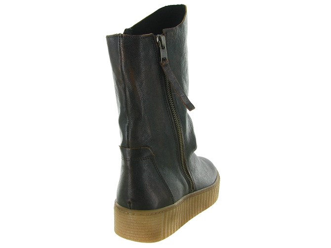bottes - Casual - femme - Cuir - Marron - Armando6806602_5